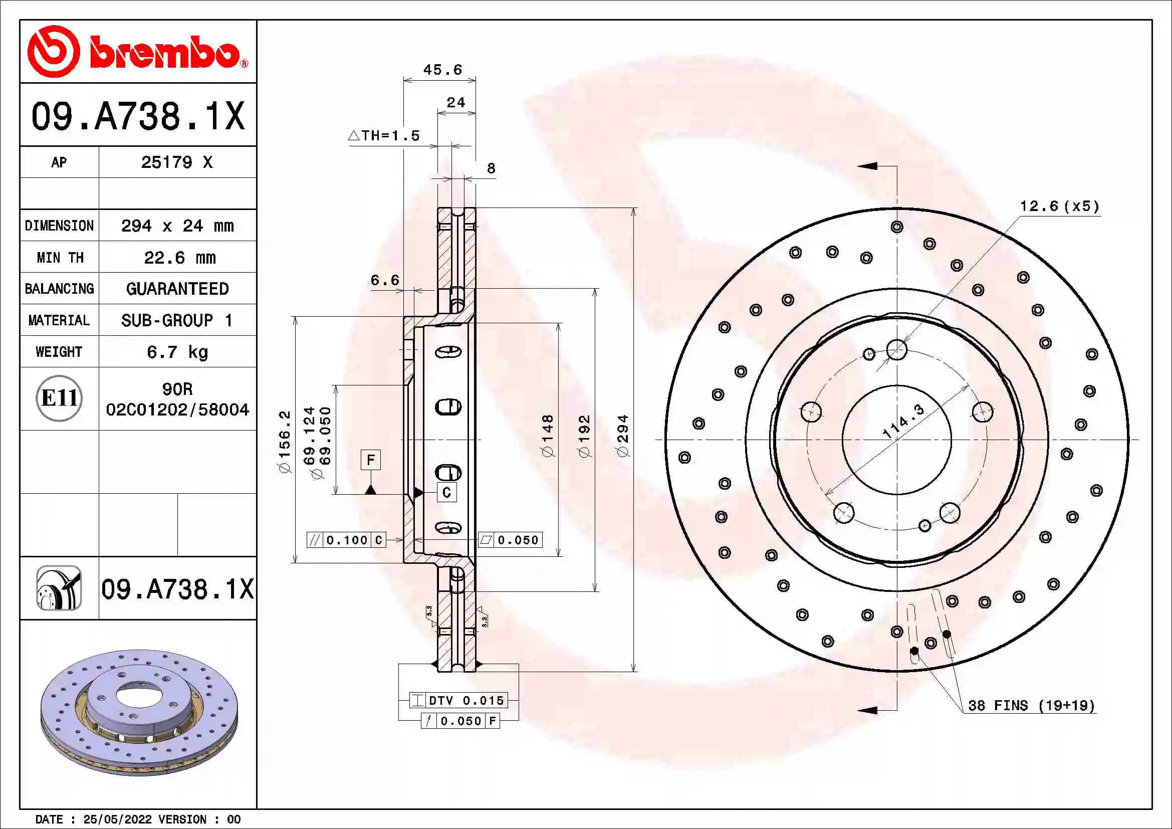 Disc frana