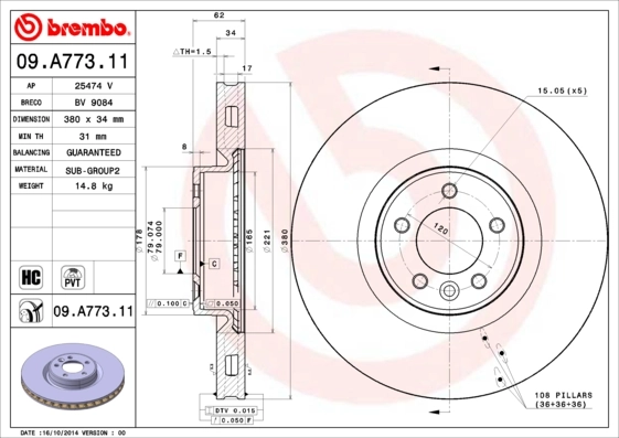 Disc frana