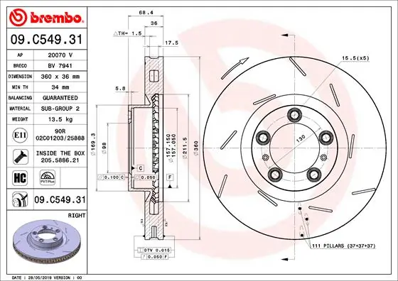 Disc frana