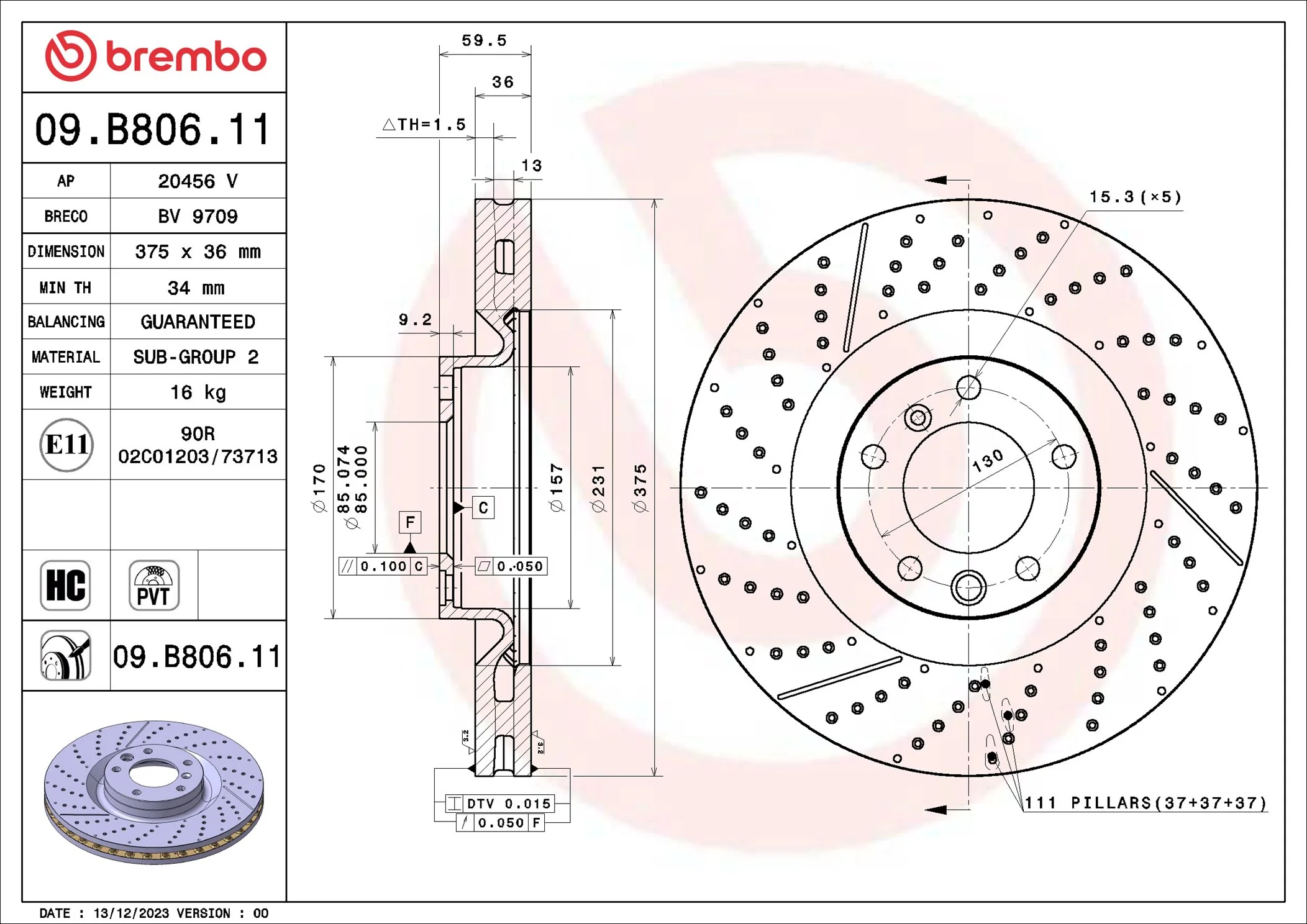 Disc frana