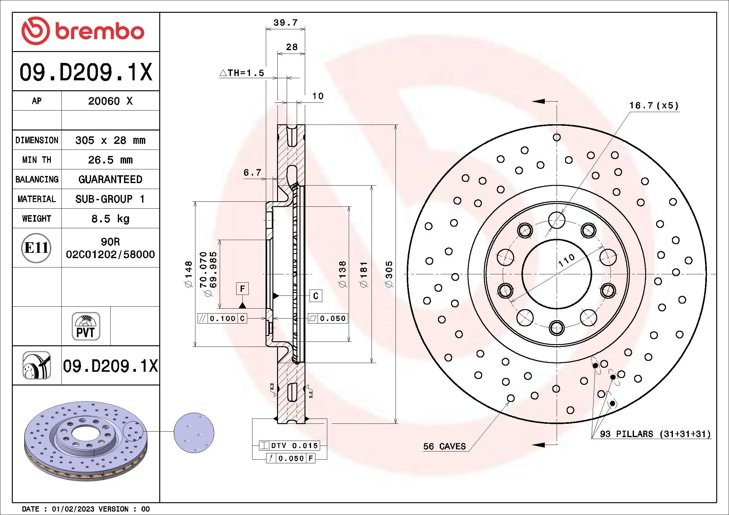 Disc frana