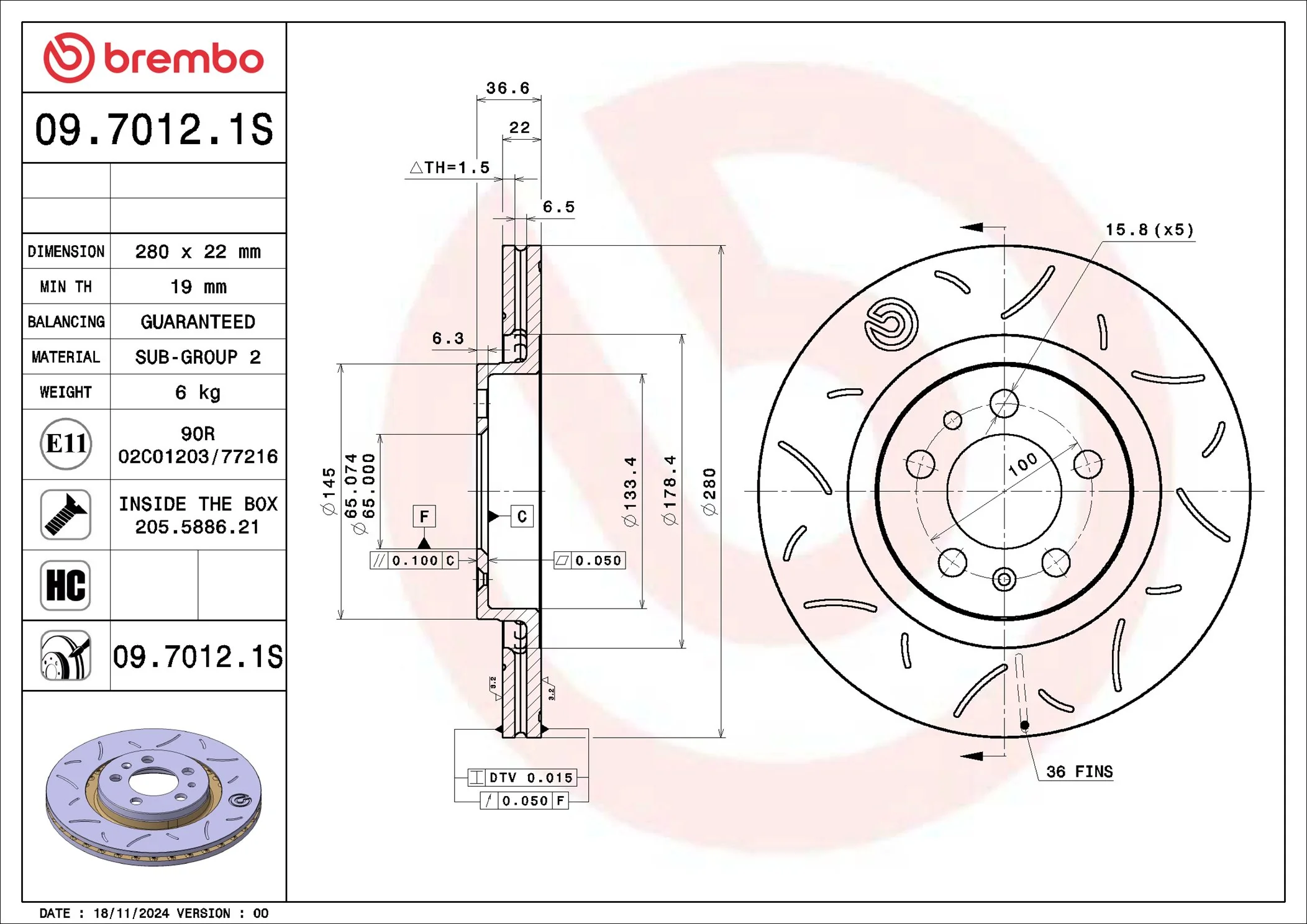 Disc frana