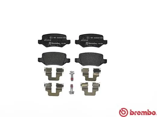 Set placute frana