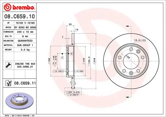 Disc frana