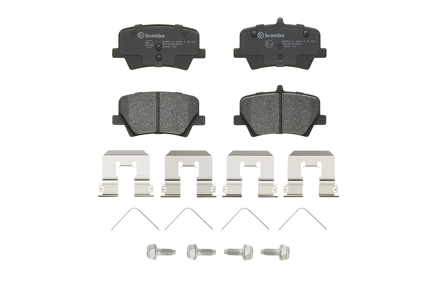 Set placute frana