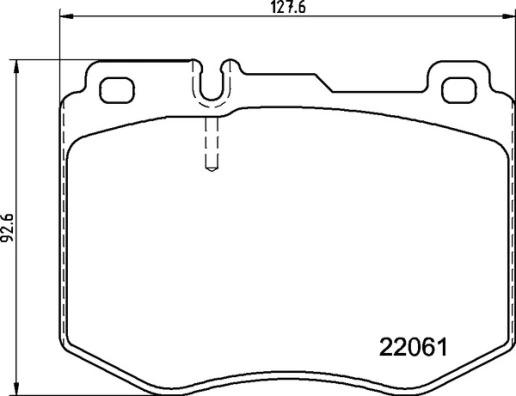 Set placute frana