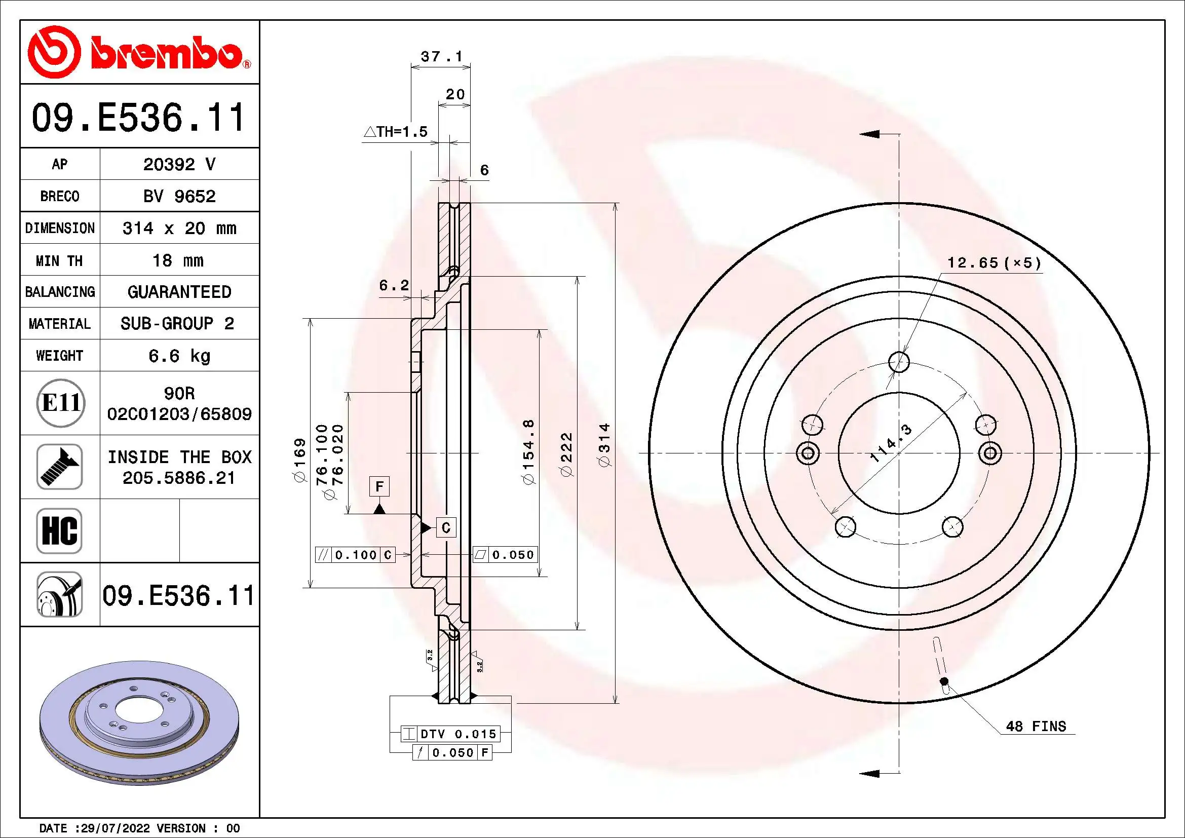Disc frana