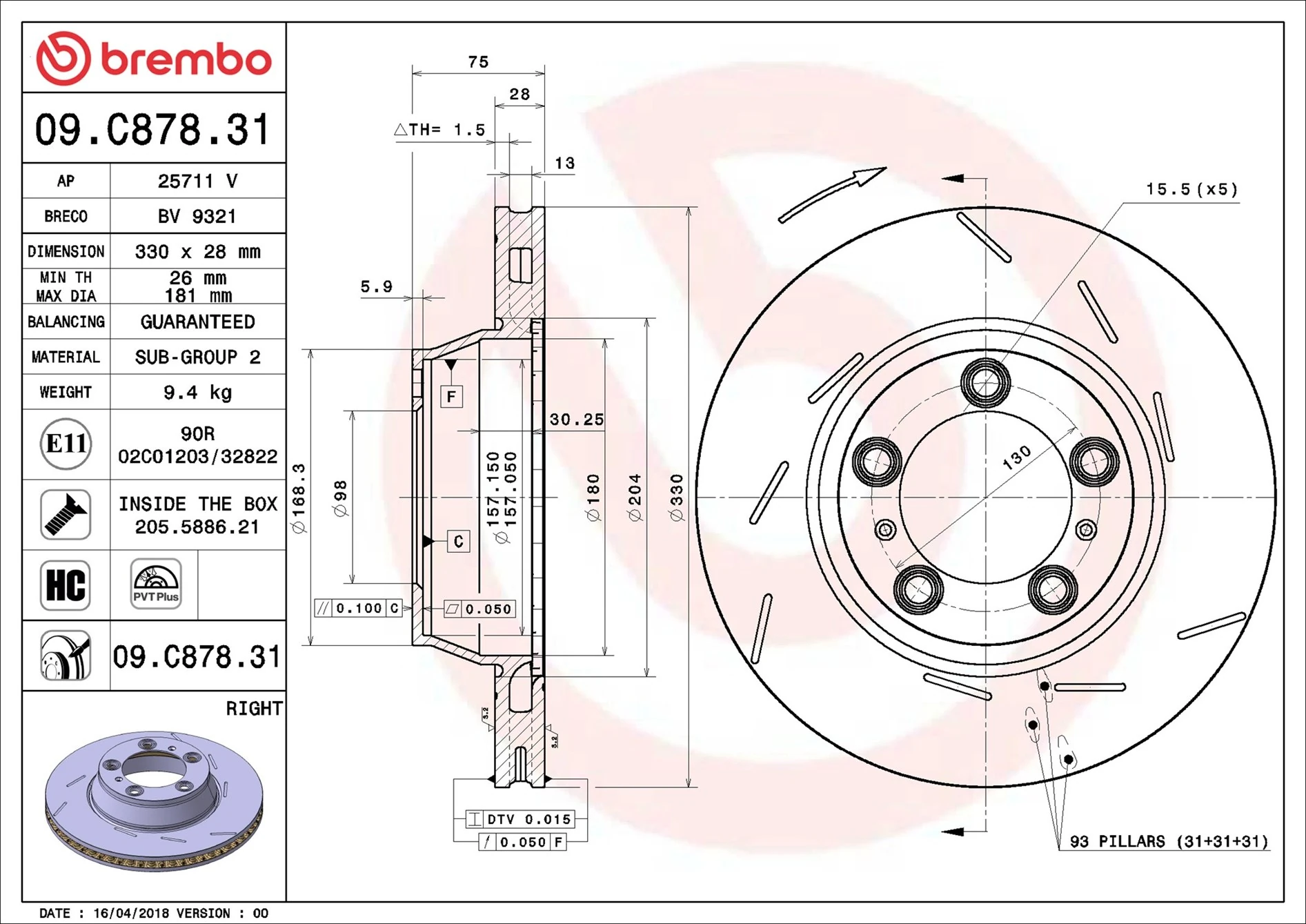 Disc frana