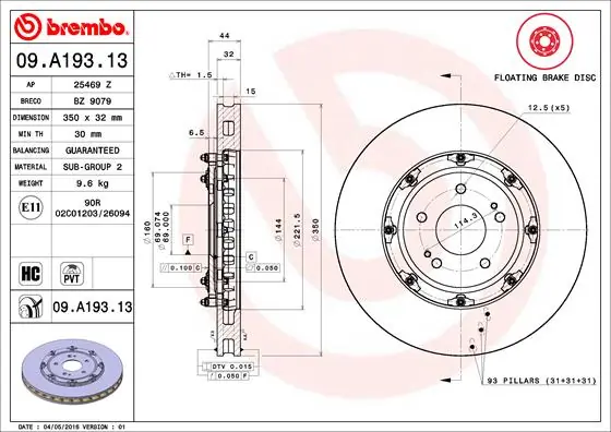 Disc frana