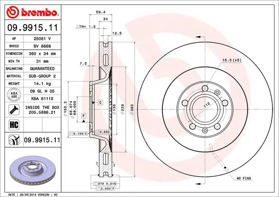 Disc frana