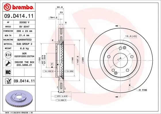 Disc frana