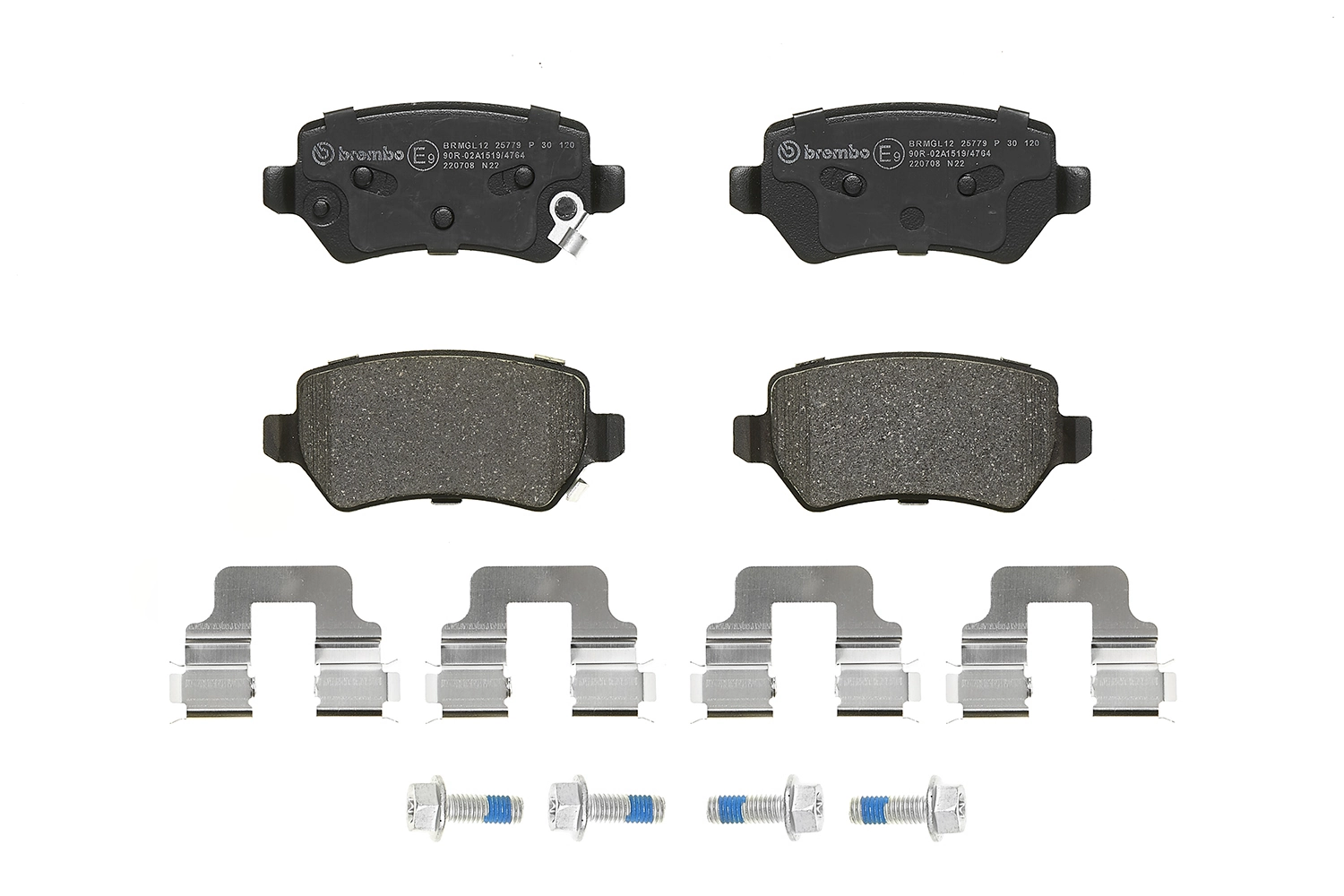 Set placute frana
