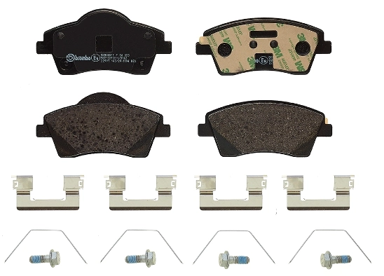 Set placute frana