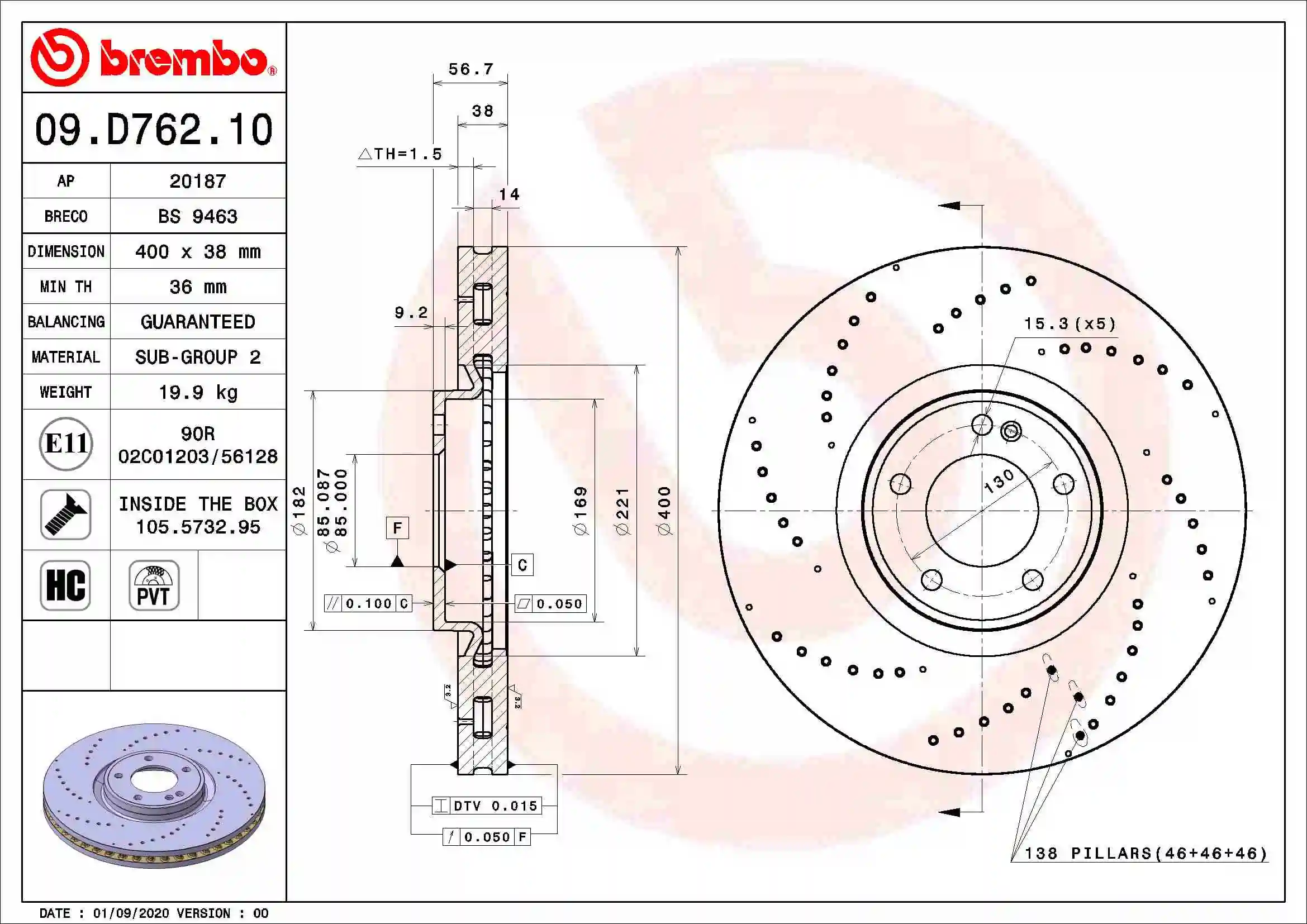 Disc frana