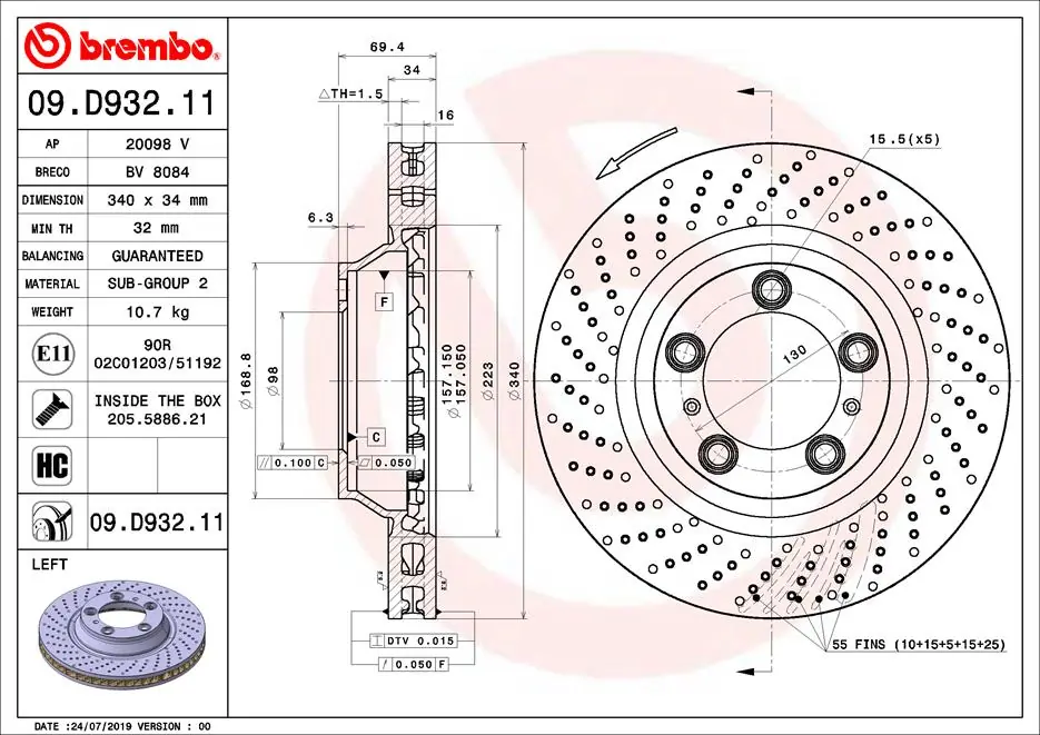 Disc frana