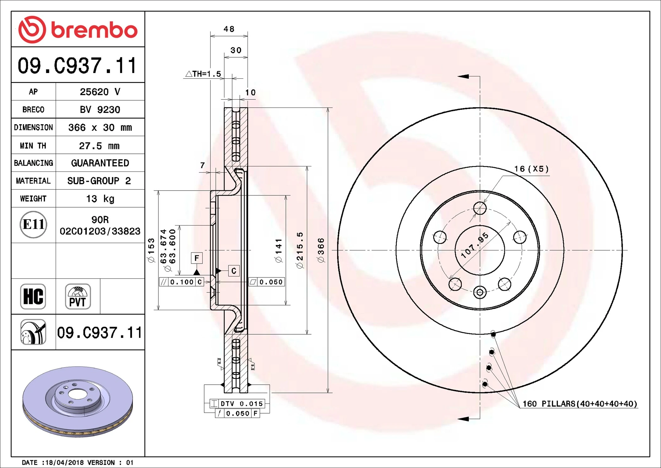 Disc frana