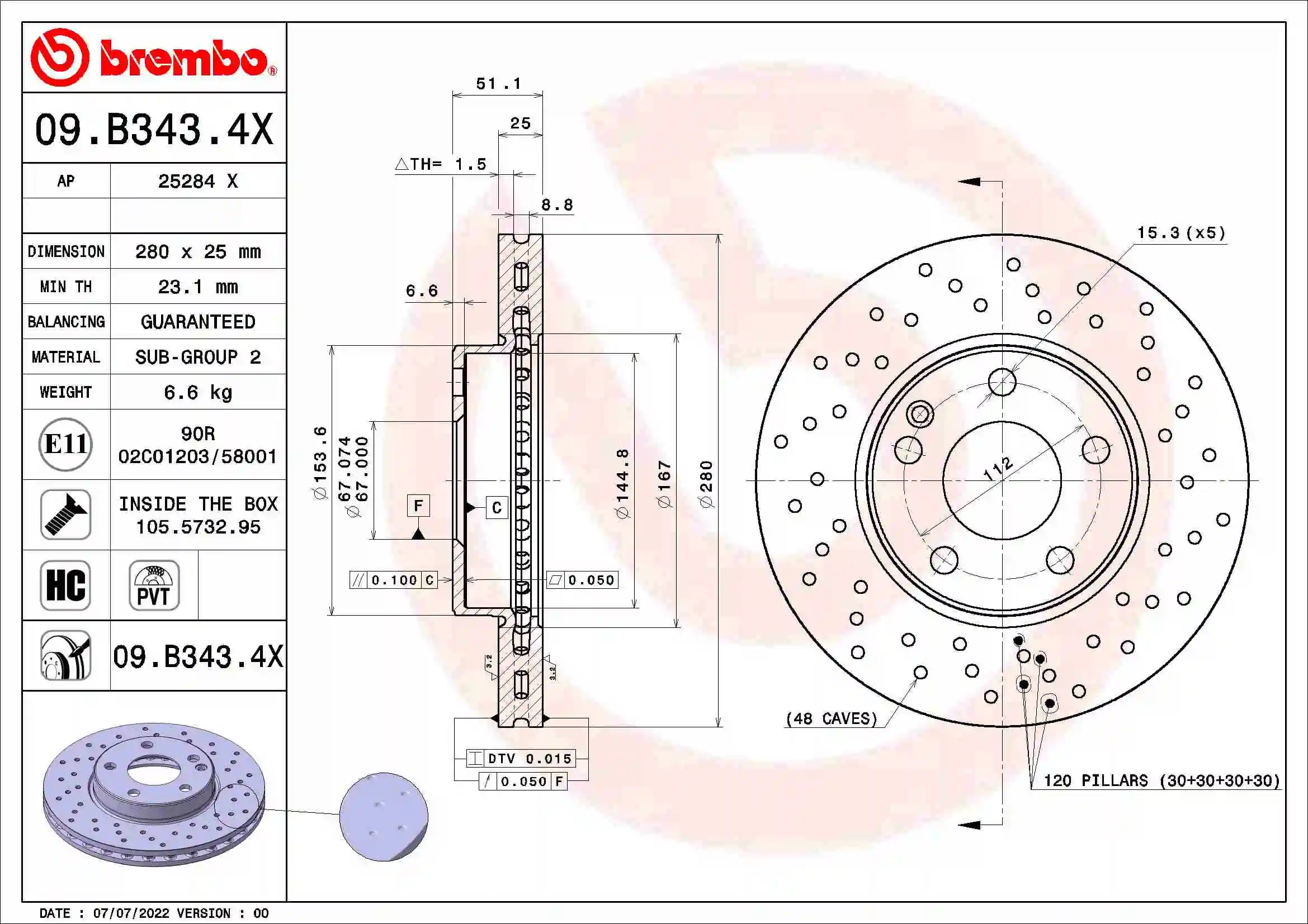 Disc frana
