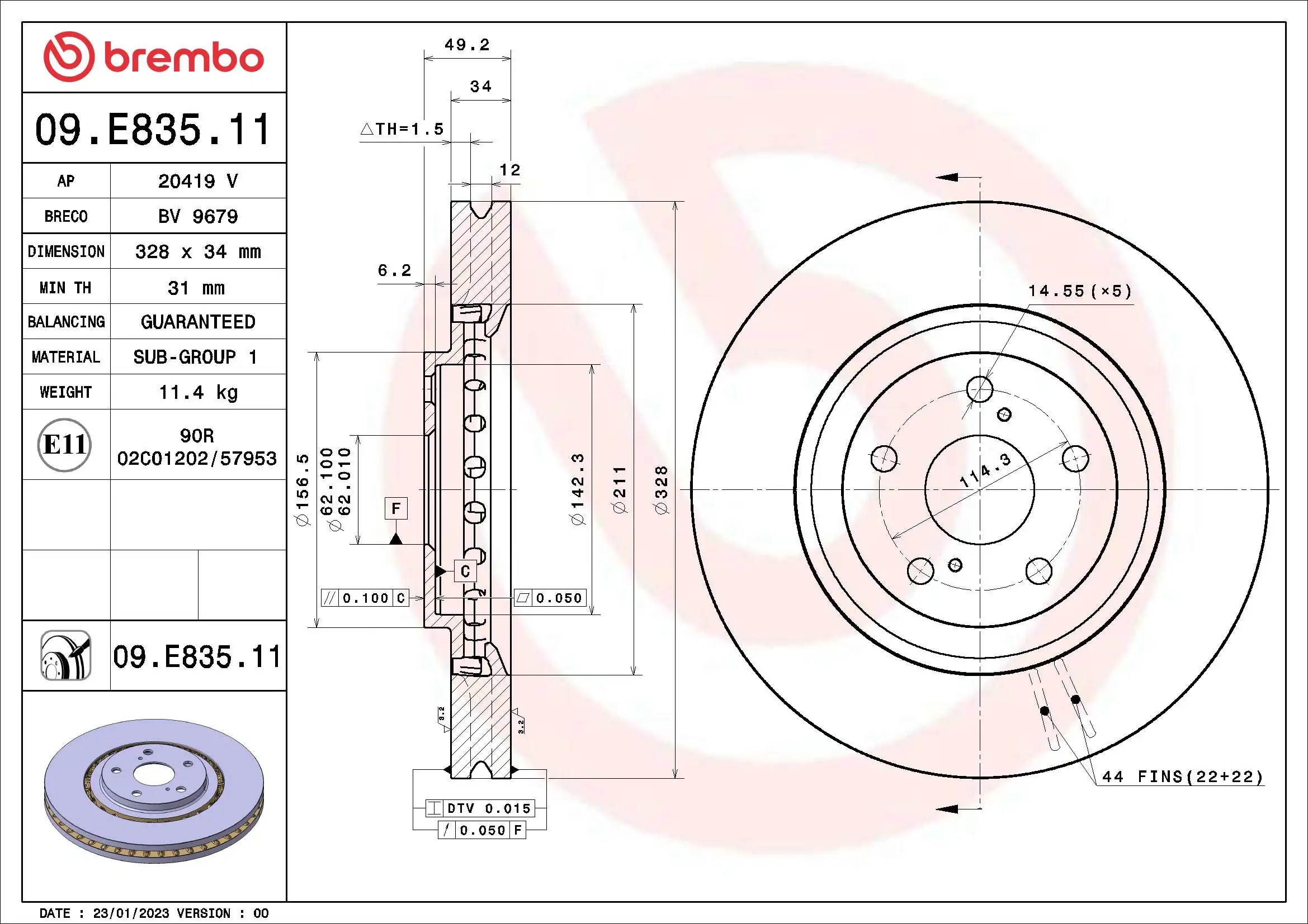 Disc frana