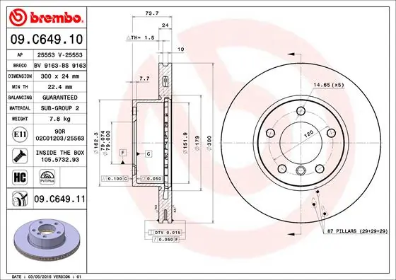 Disc frana