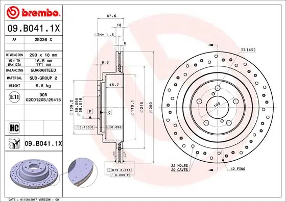Disc frana