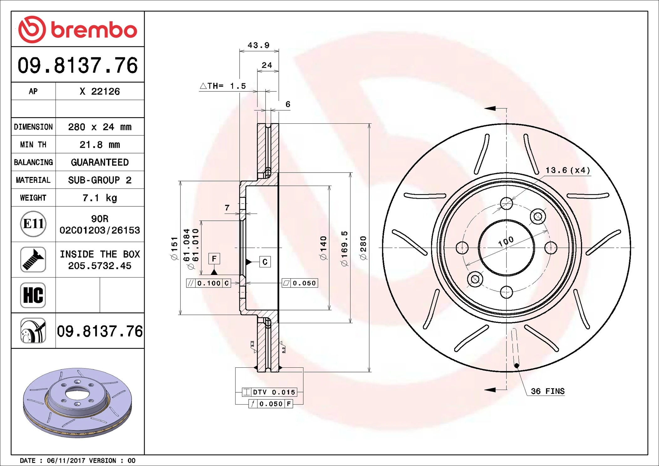 Disc frana