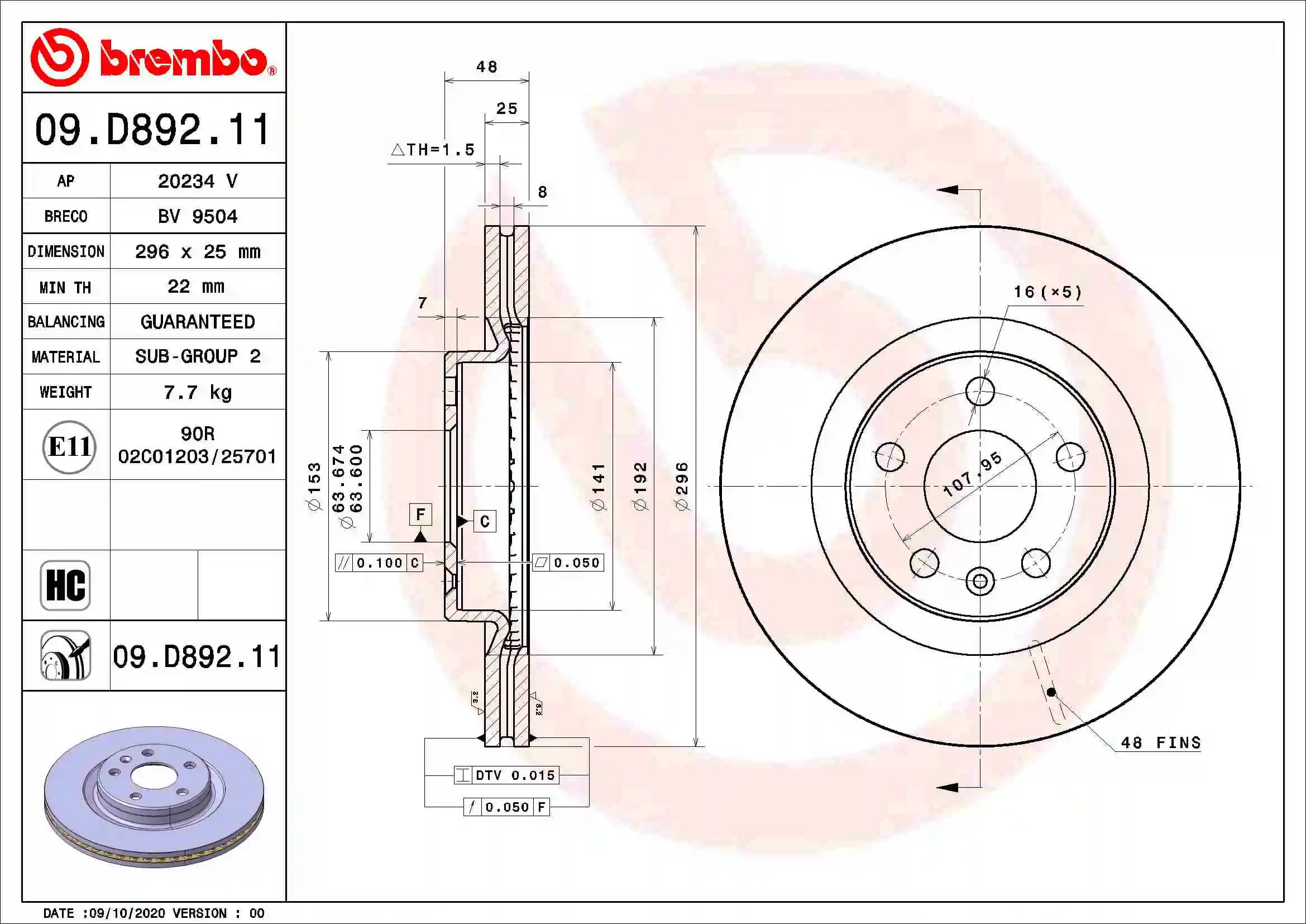 Disc frana