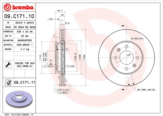 Disc frana