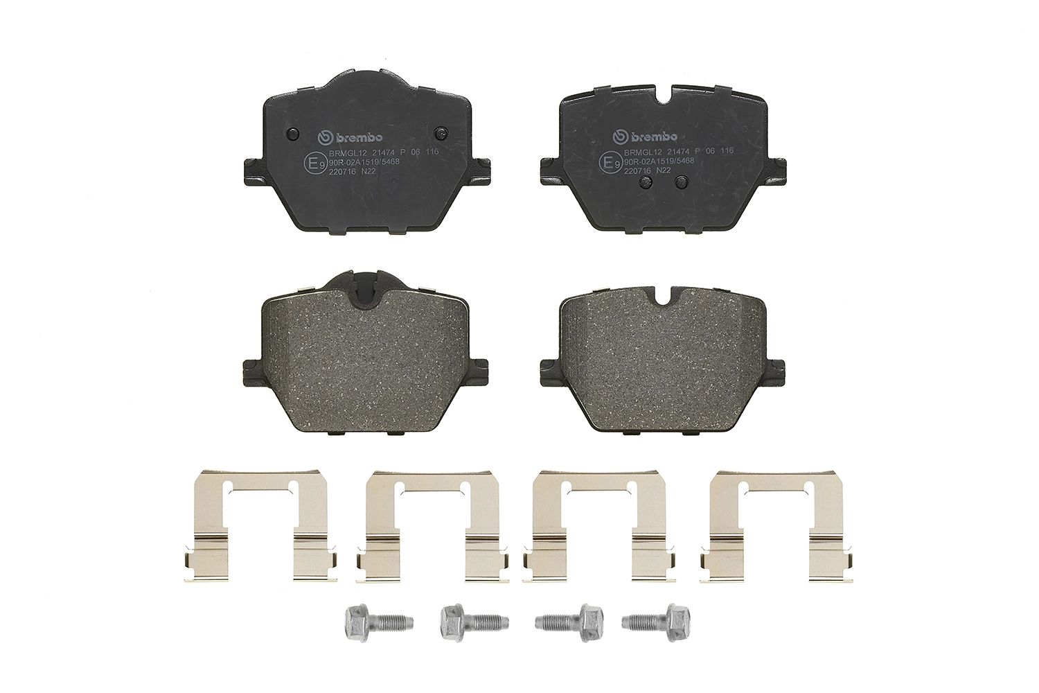Set placute frana