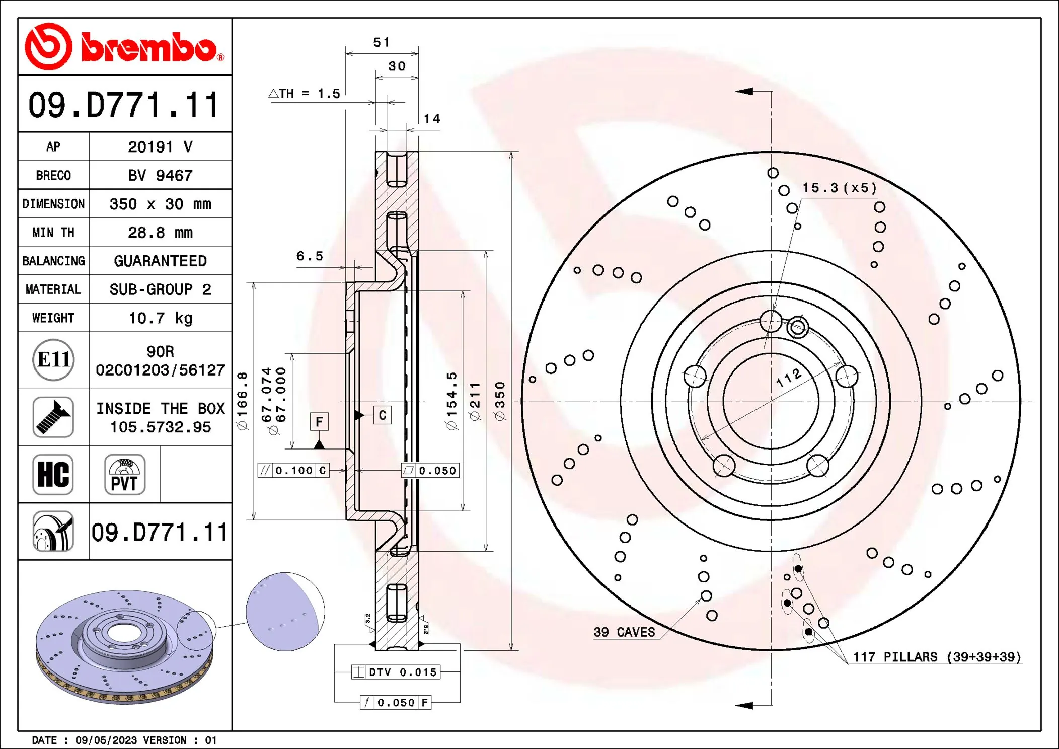 Disc frana