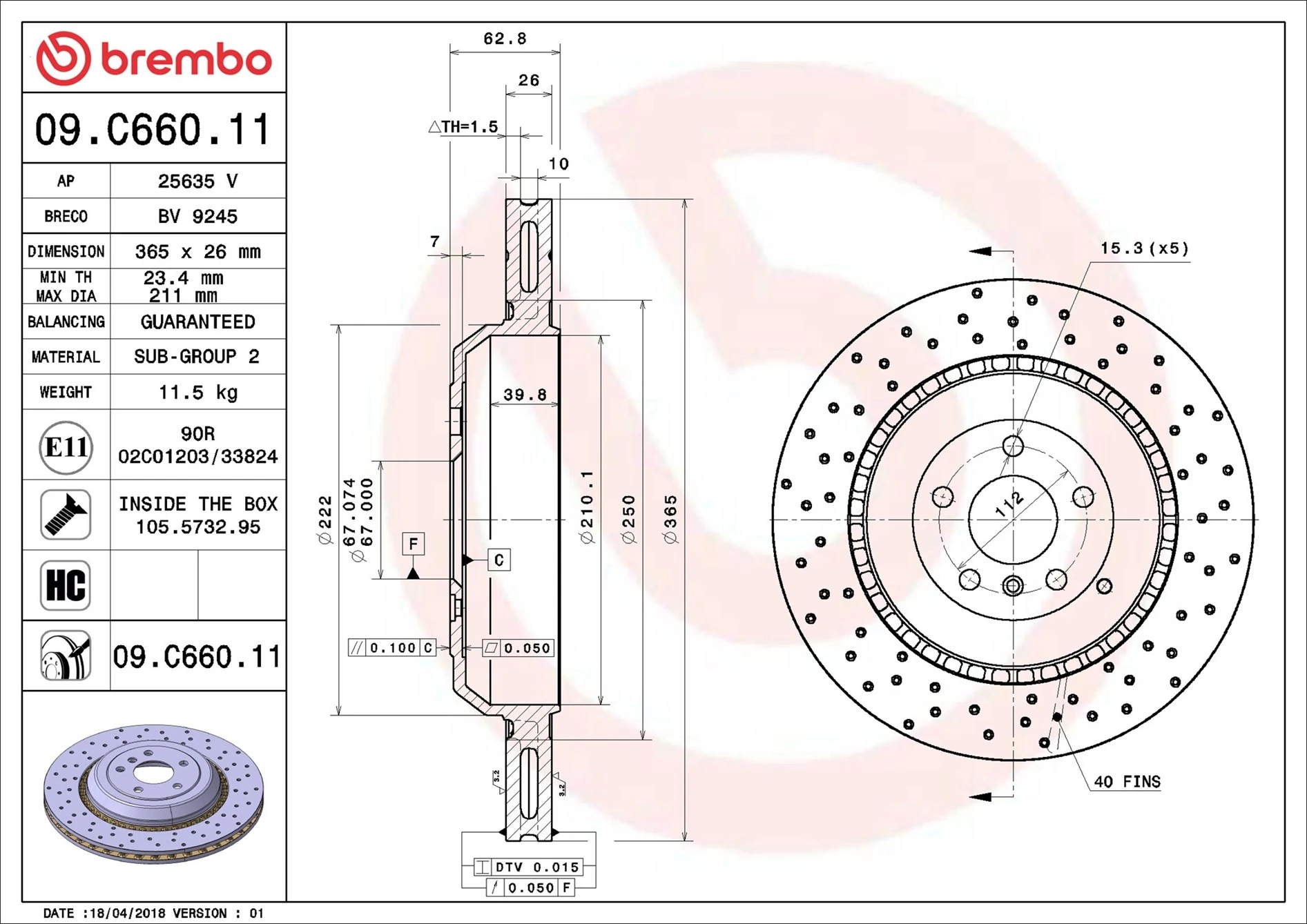 Disc frana