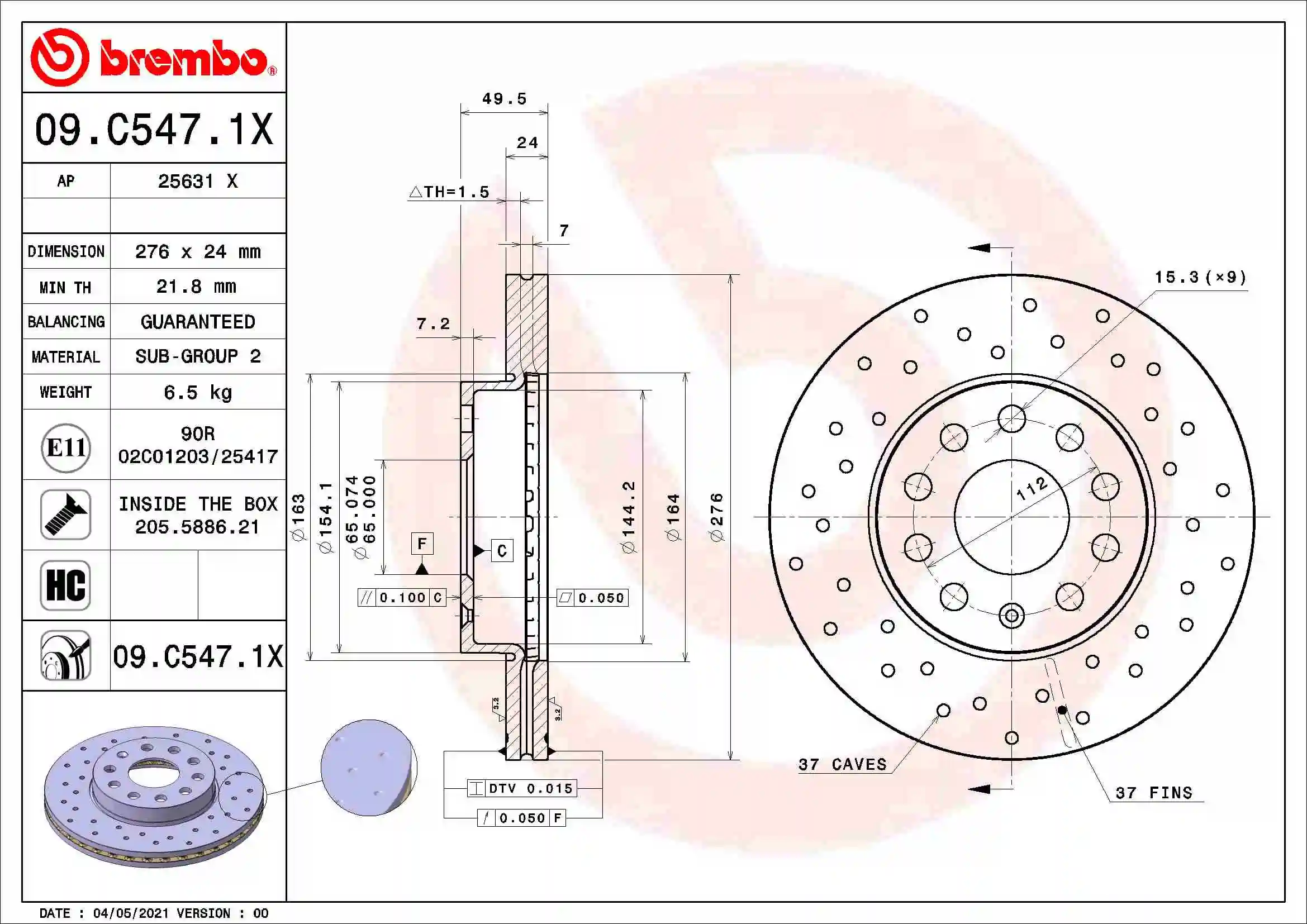 Disc frana