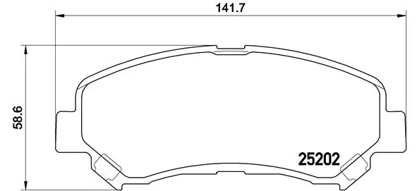 Set placute frana