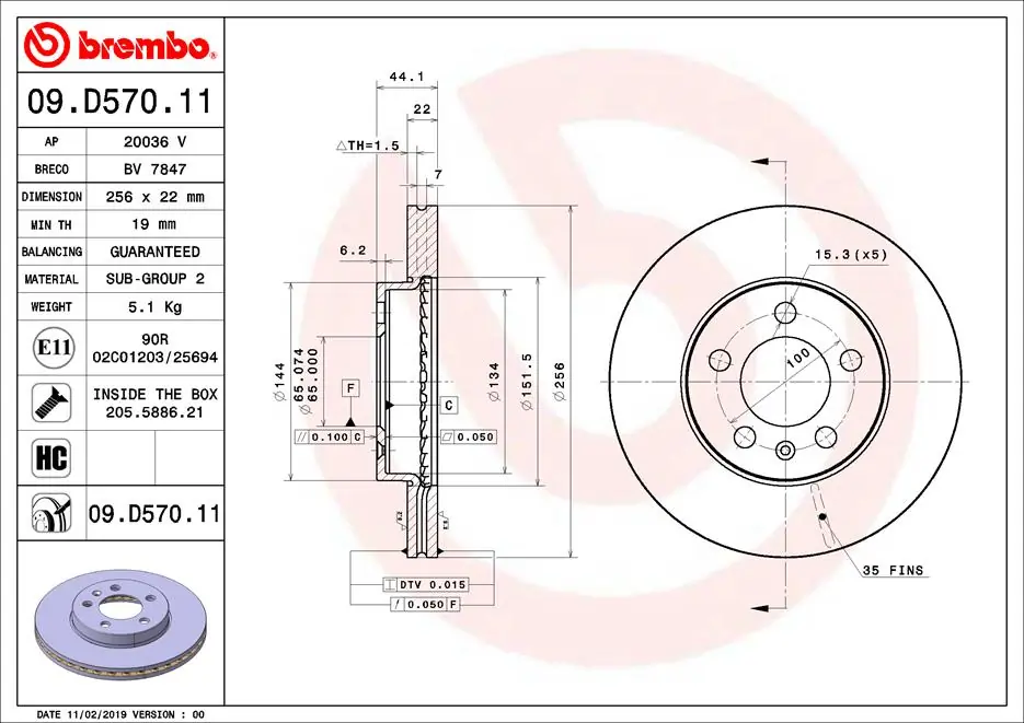 Disc frana