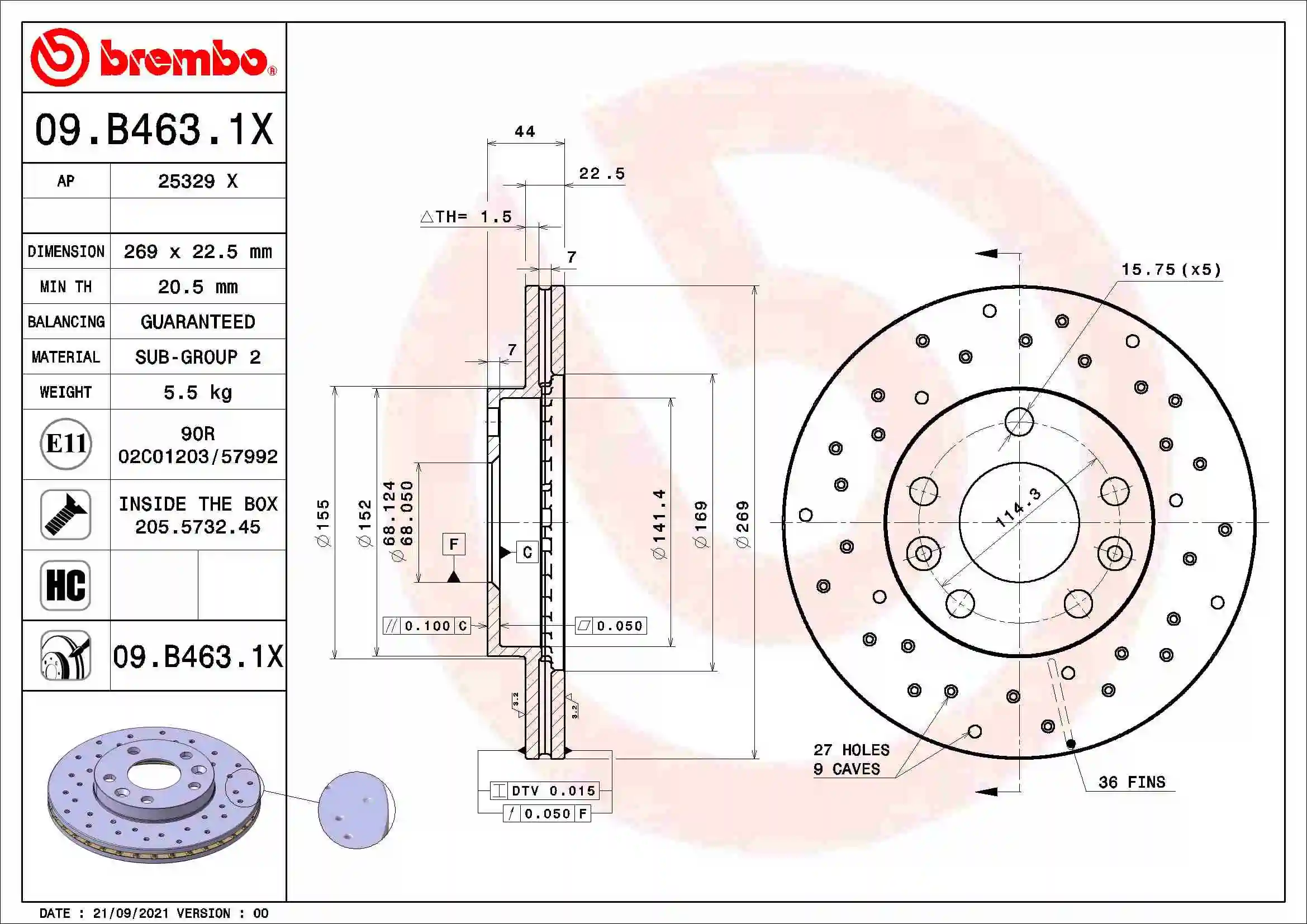 Disc frana