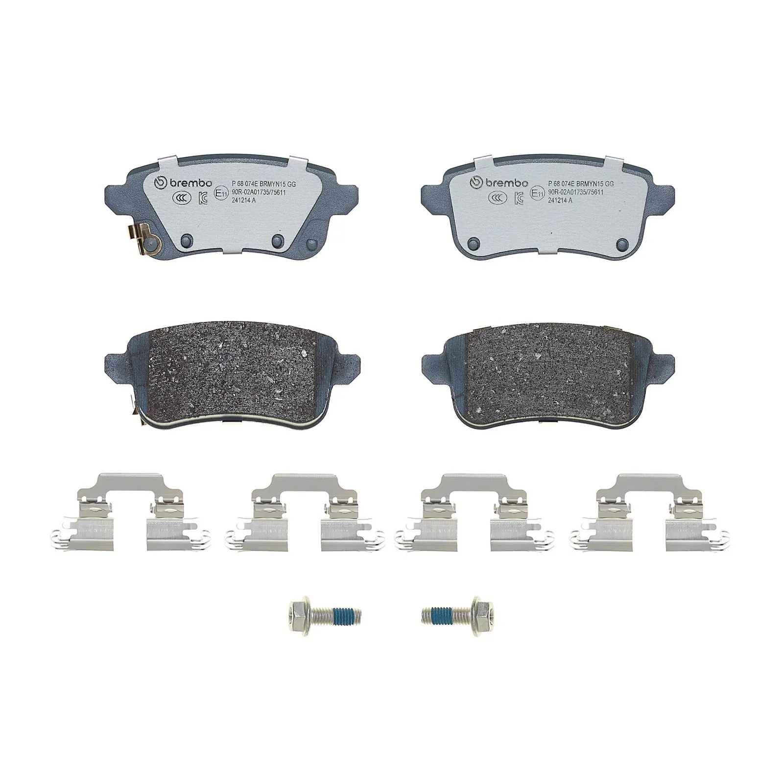 Set placute frana