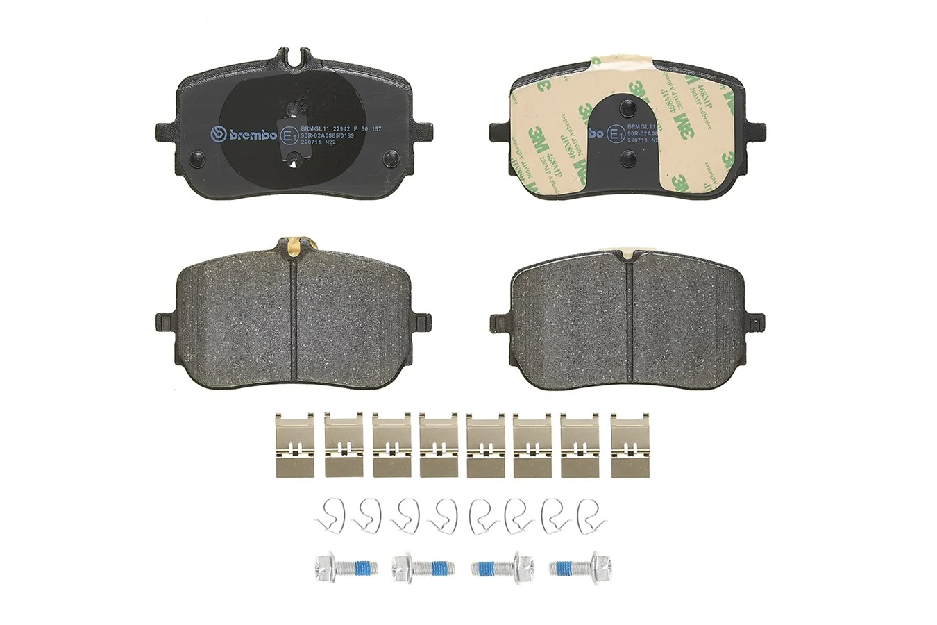 Set placute frana