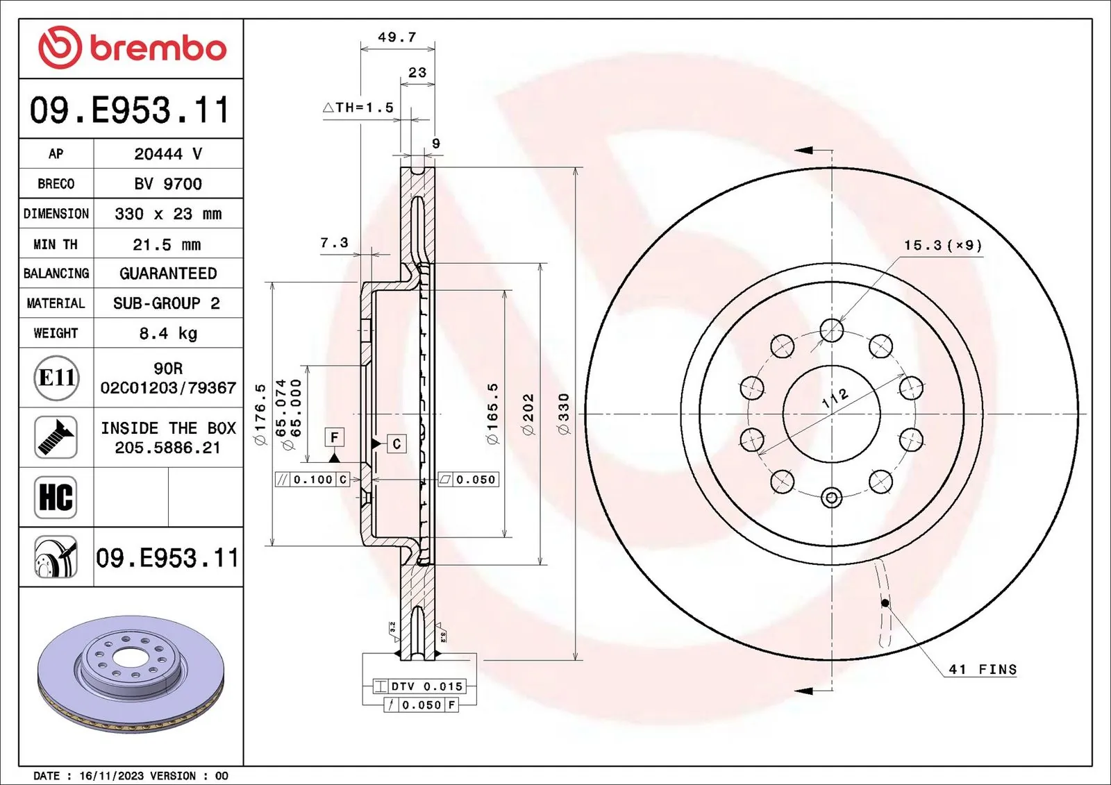 Disc frana