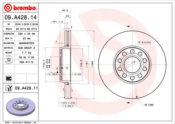 Disc frana