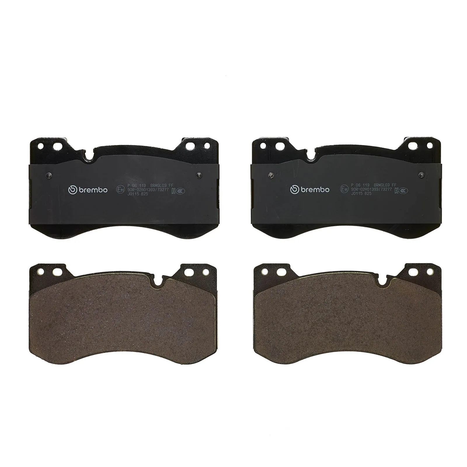 Set placute frana