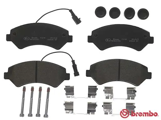 Set placute frana