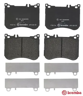 Set placute frana