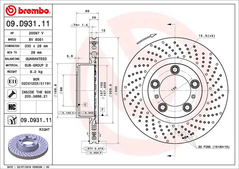 Disc frana