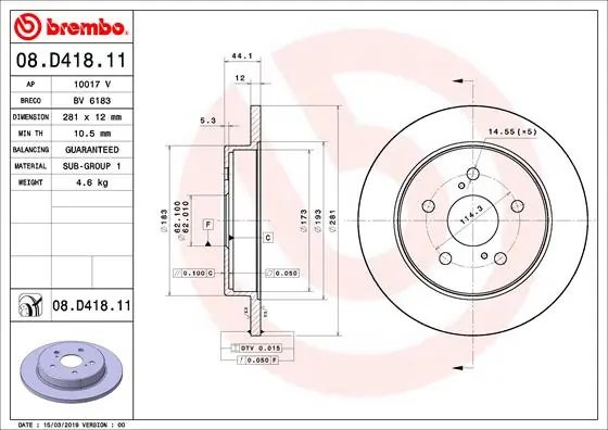 Disc frana