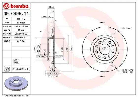 Disc frana
