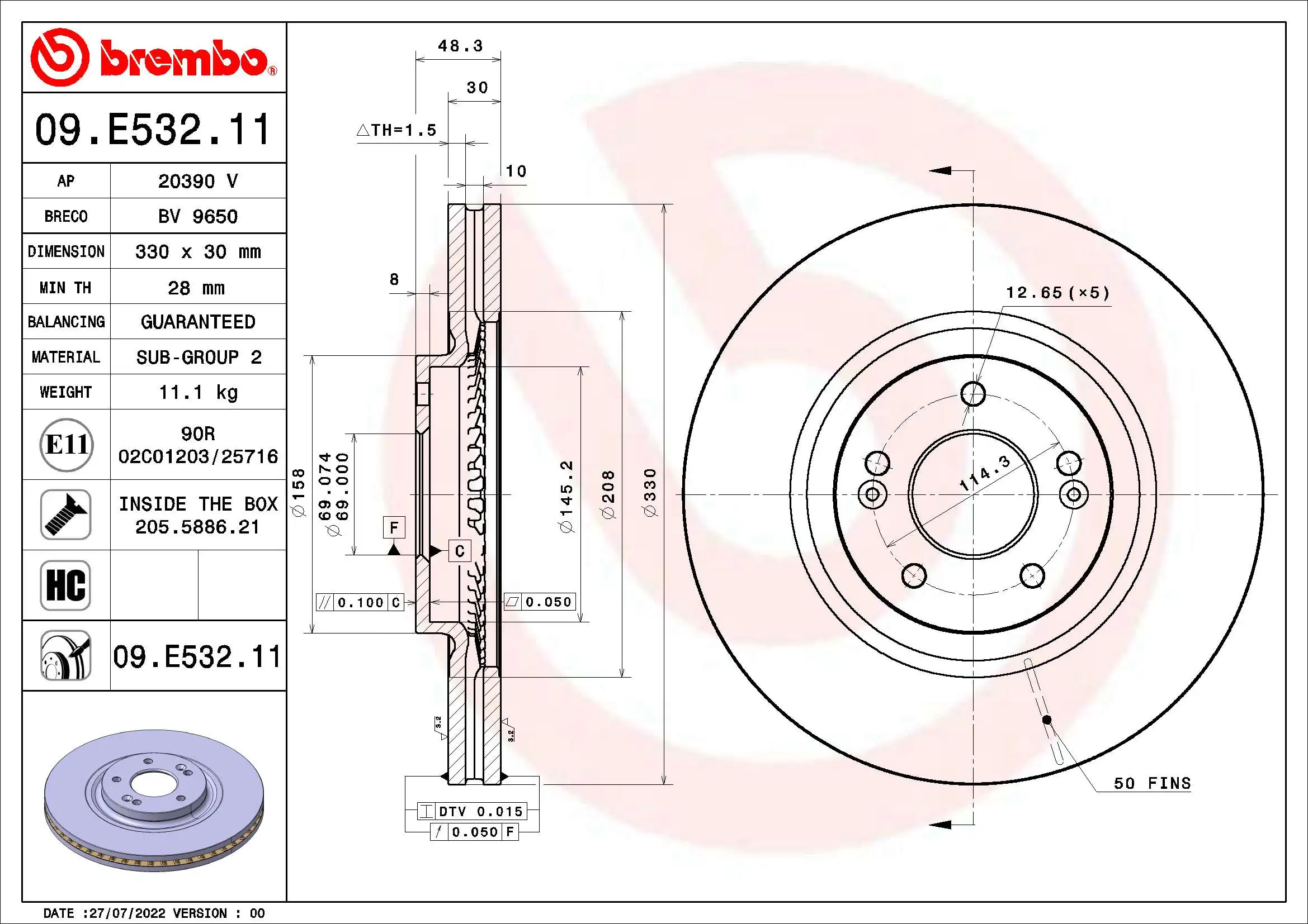 Disc frana