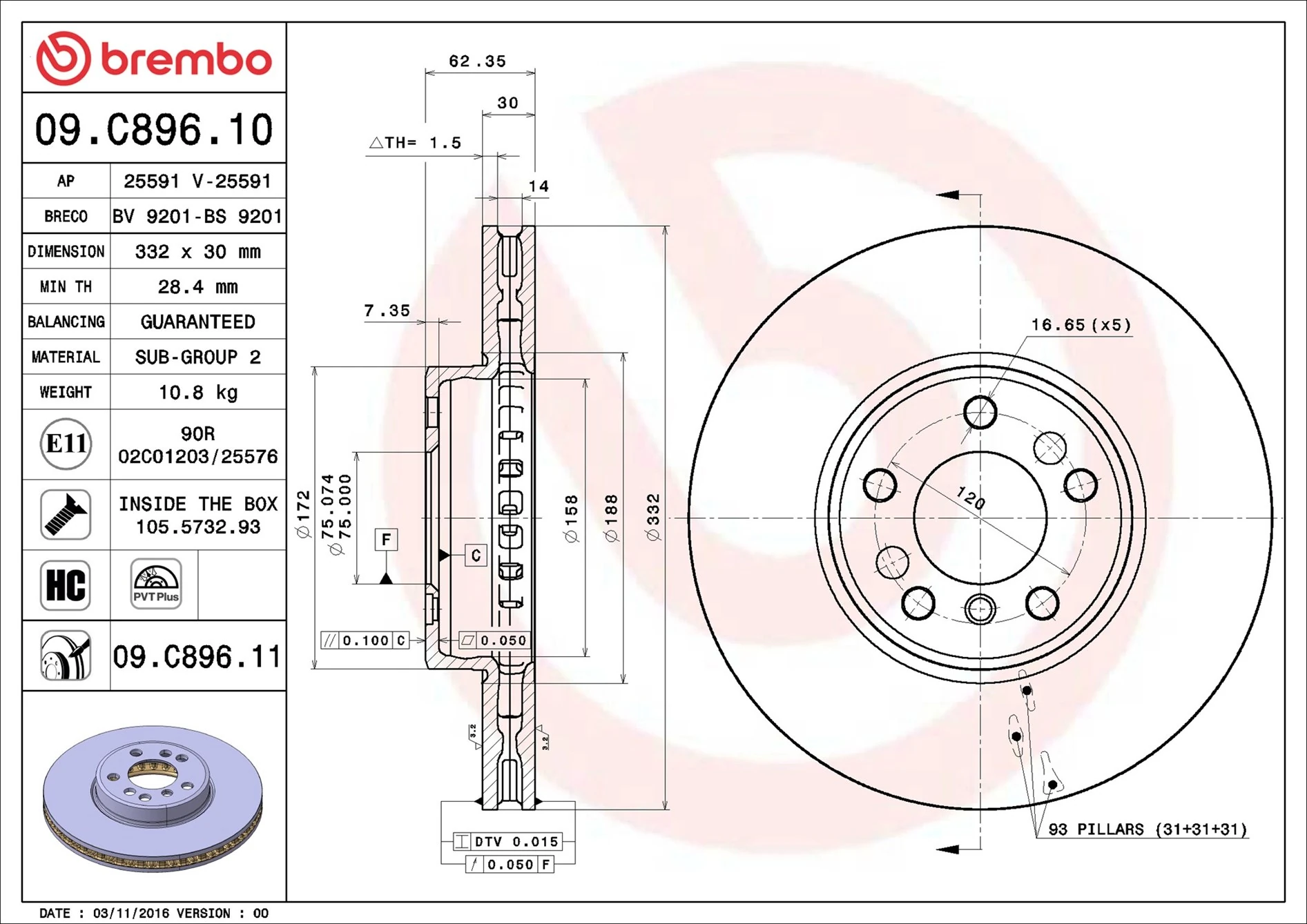 Disc frana