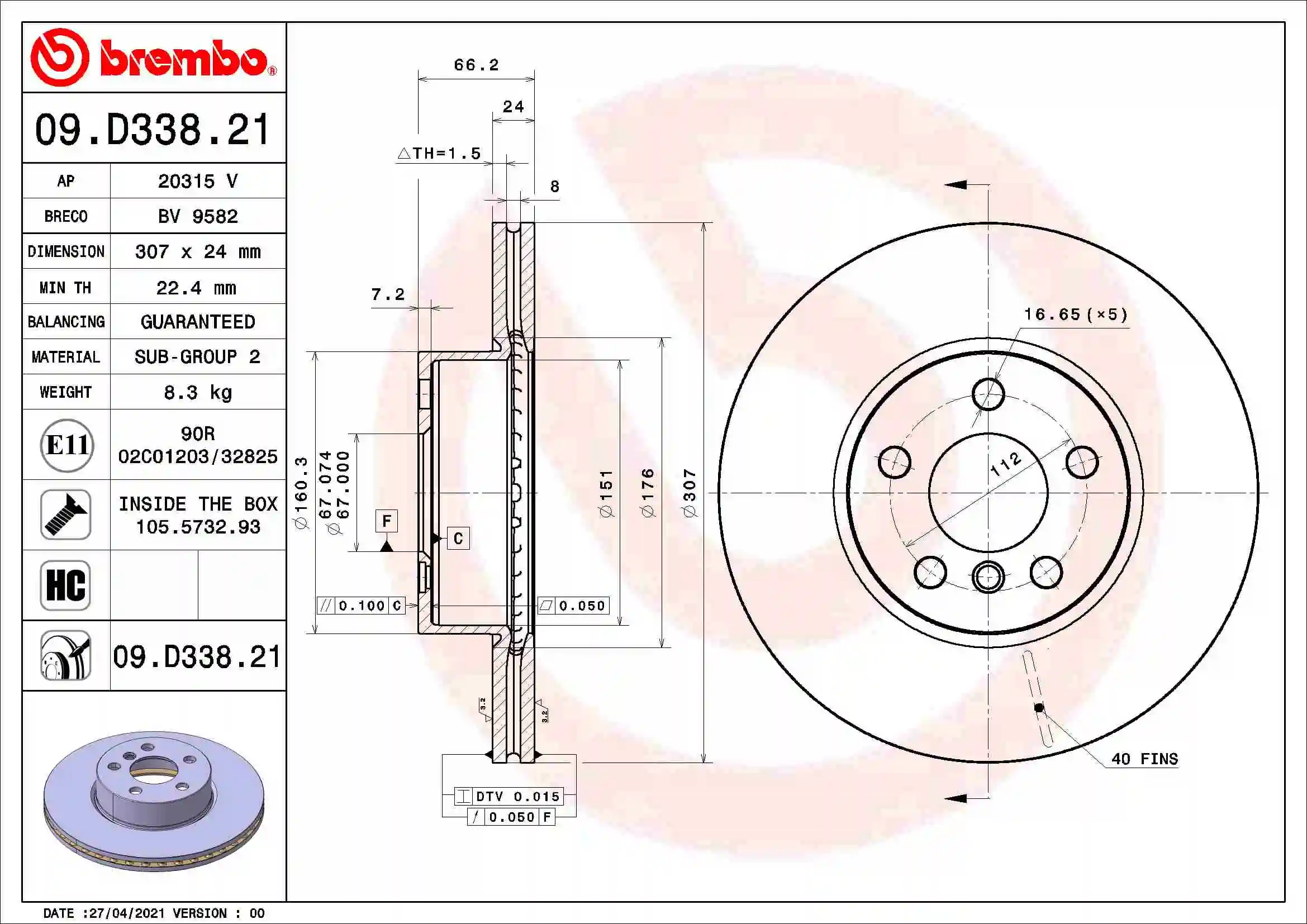 Disc frana