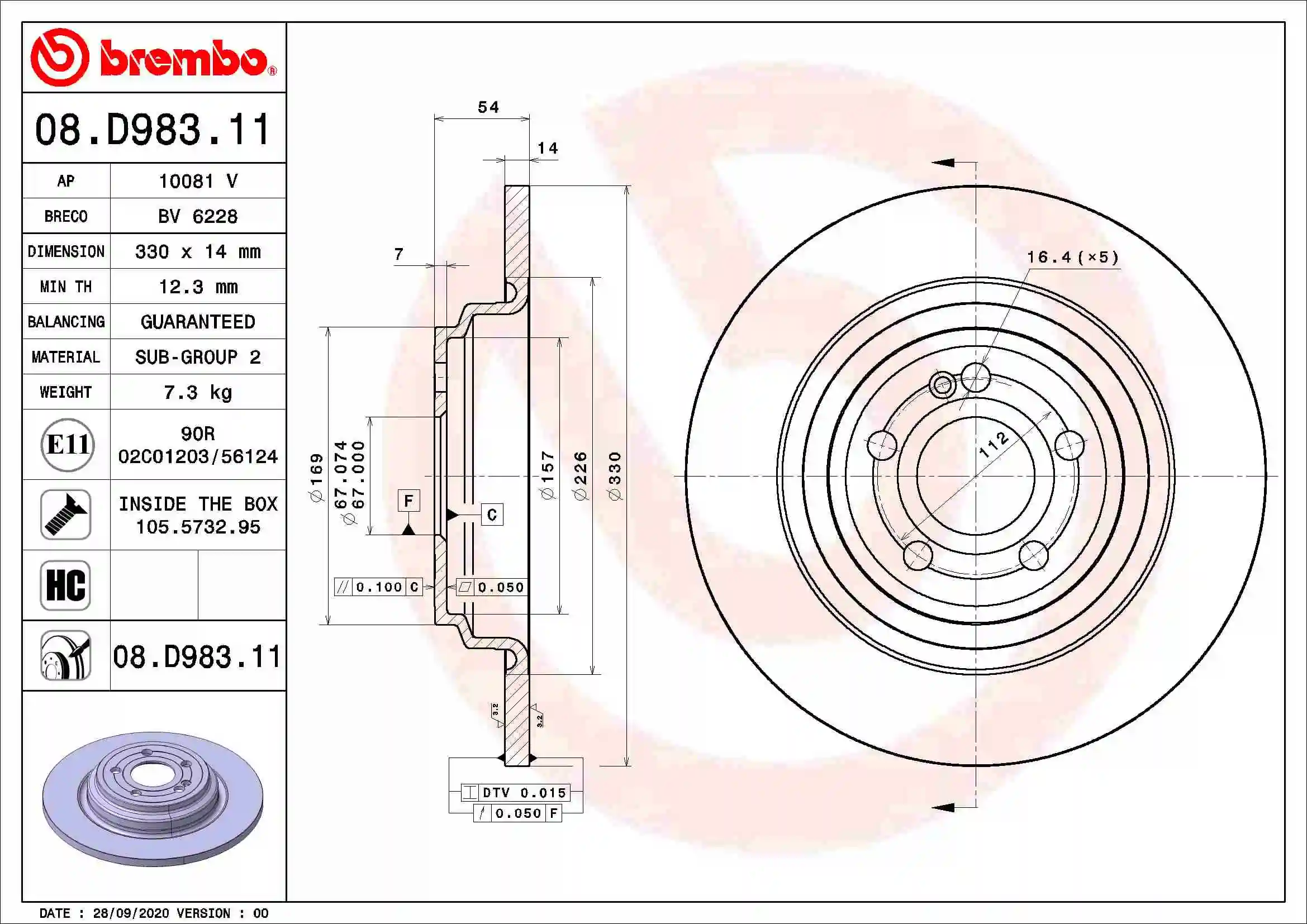 Disc frana