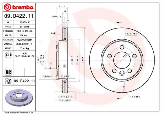 Disc frana