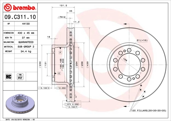 Disc frana